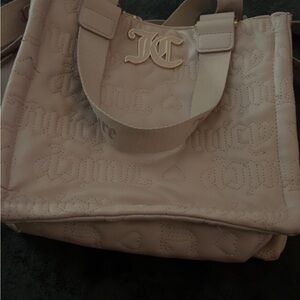 Juicy Couture Pink Quilted Tote Bag